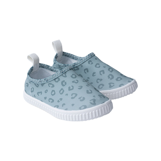 Swim Essentials Water Shoes Green Panther Print