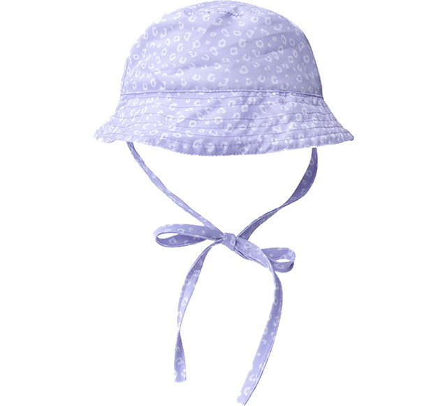 Swim Essentials UV Sun Hat Lilac Leopard Print