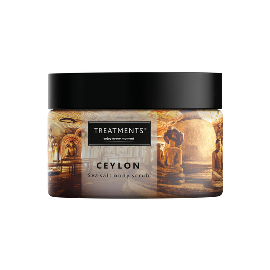 Treatments Sea salt Body scrub Ceylon