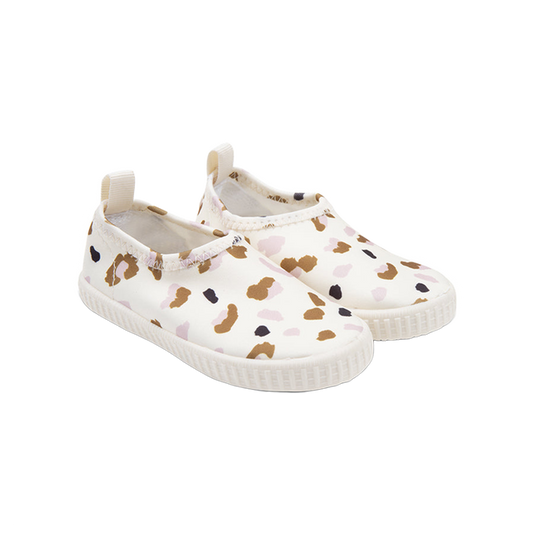Swim Essentials water shoes Khaki Panther print