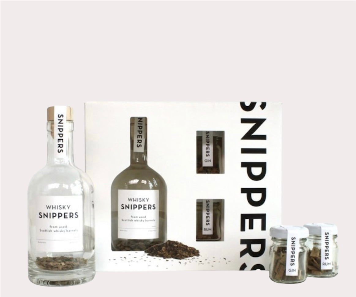 Snippers Geschenkbox Whisky, Gin & Rum