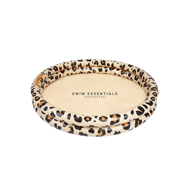 Swim Essentials Schwimmbad Beige Leopardenmuster