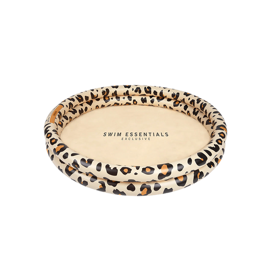 Swim Essentials Swimming Pool Beige Leopard Print