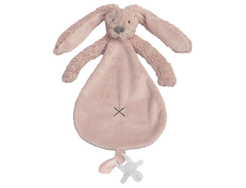 Happy horse knuffeldoekje oudroze bylout