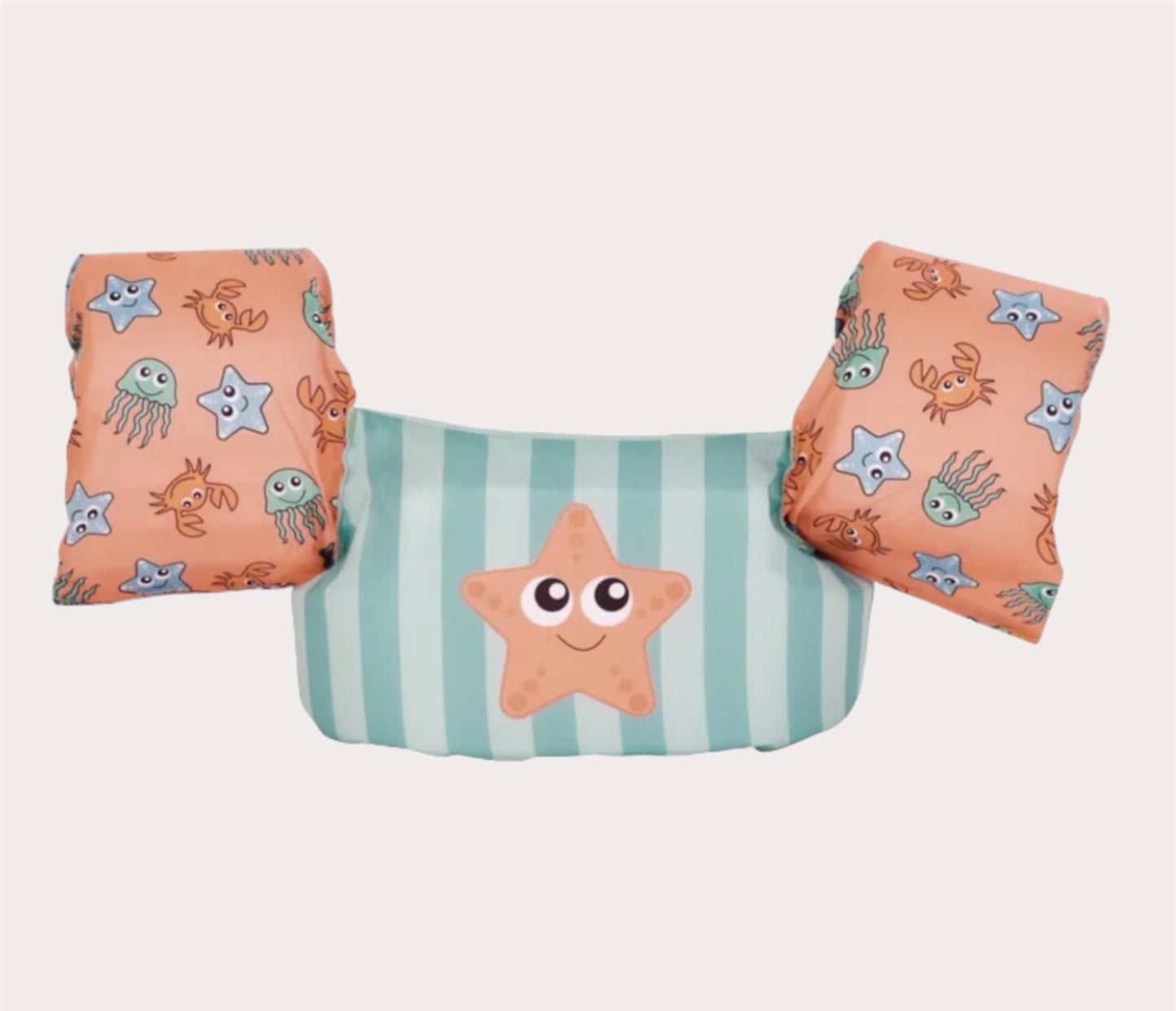 Swim Essentials Puddle Jumper Zwemvest  Roze/Blauw Zeedieren