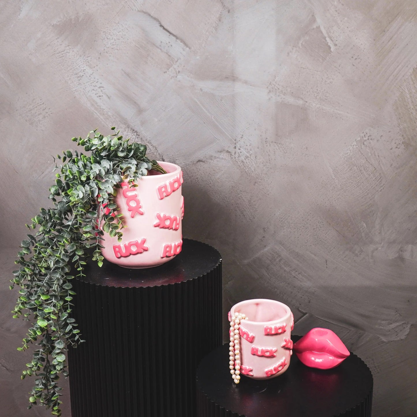 Housevitamin planten pot fuck roze