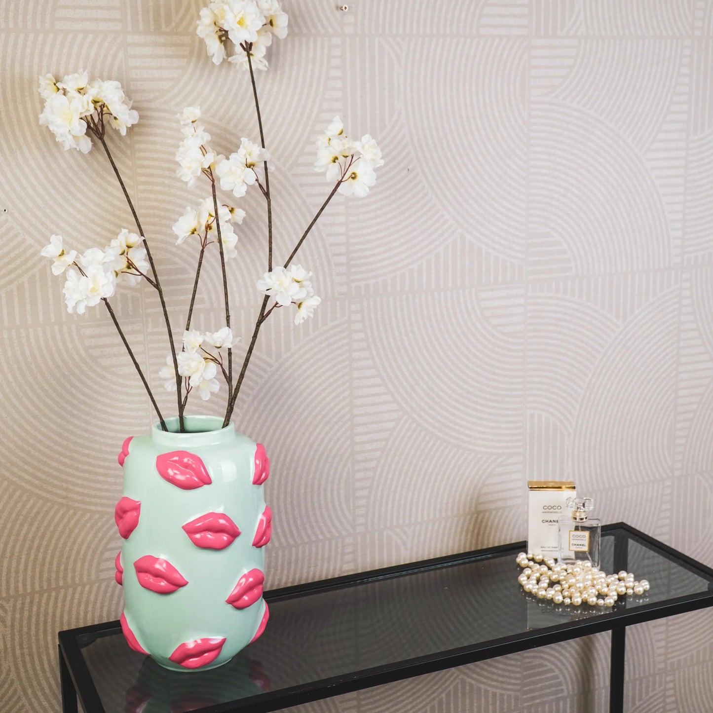 Housevitamin Vaas lippen mint/roze