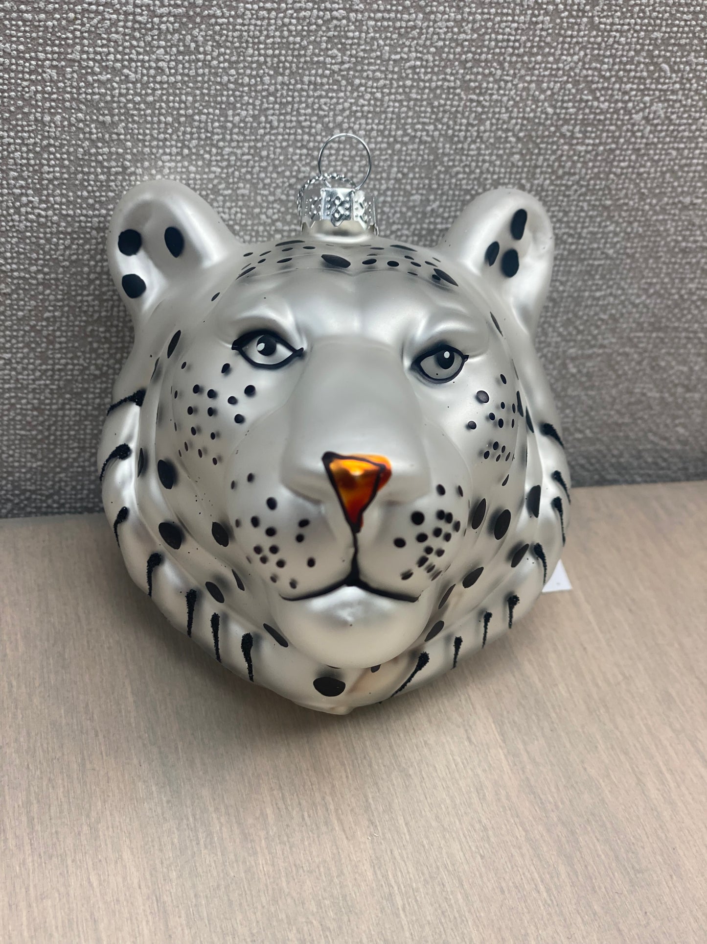 Housevitamin Kerstornament Witte Tijger Glas