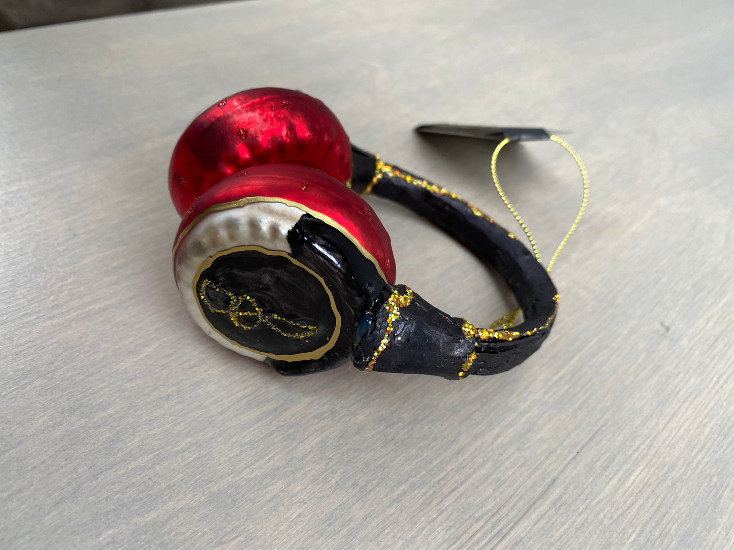 Mica Kerstornament Headphone