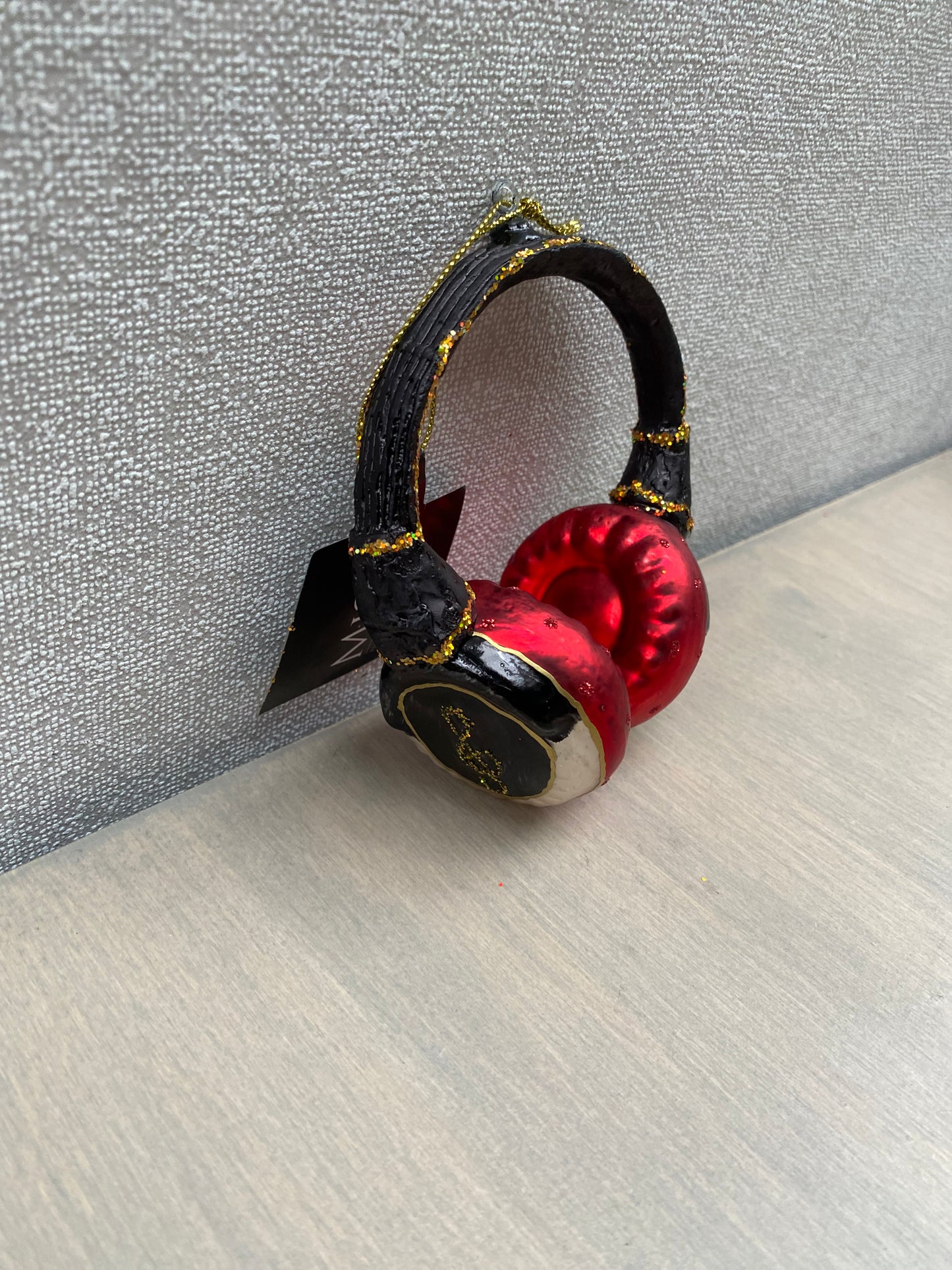Mica Kerstornament Headphone