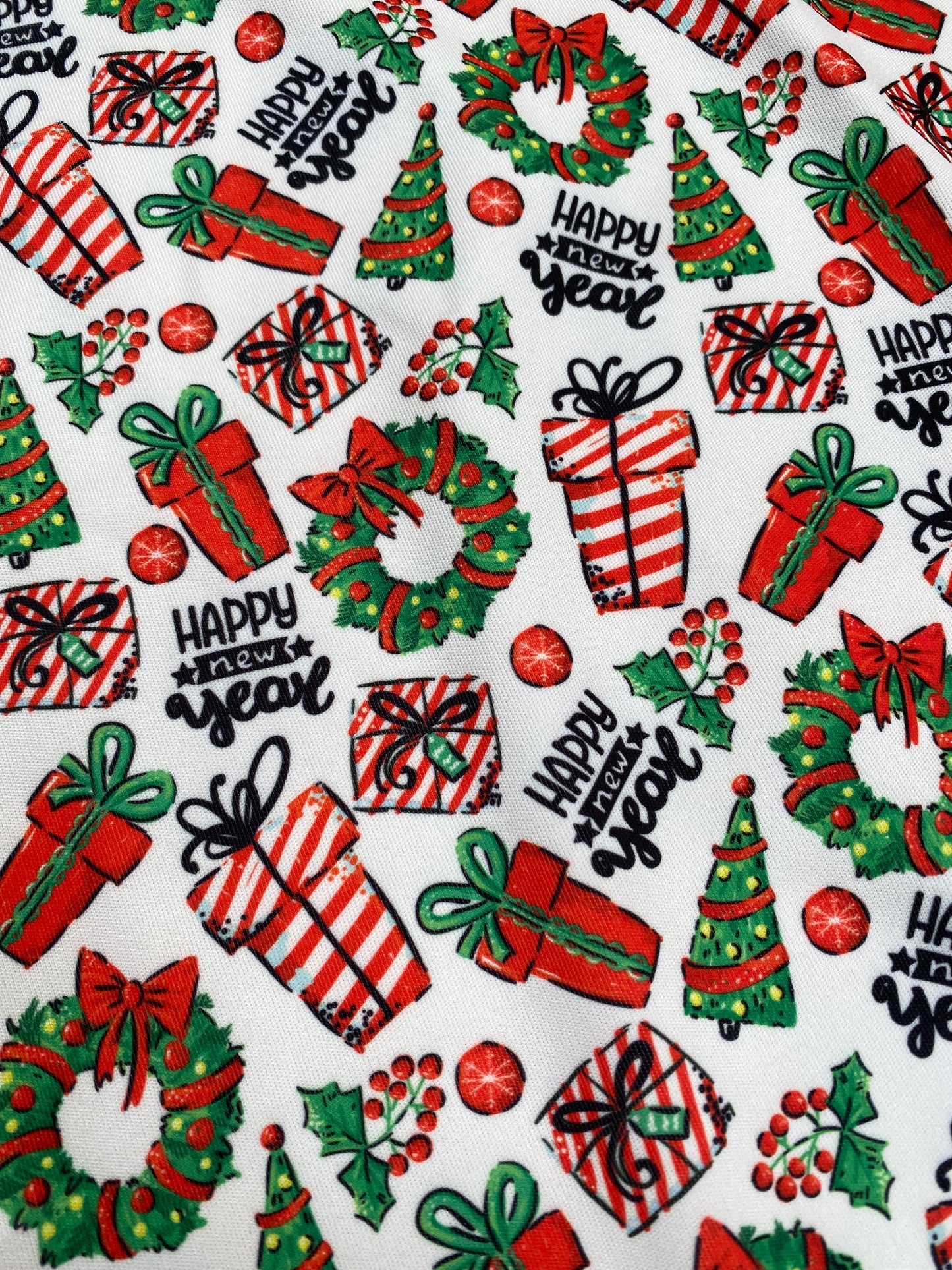 Honden Bandana Happy Newyear
