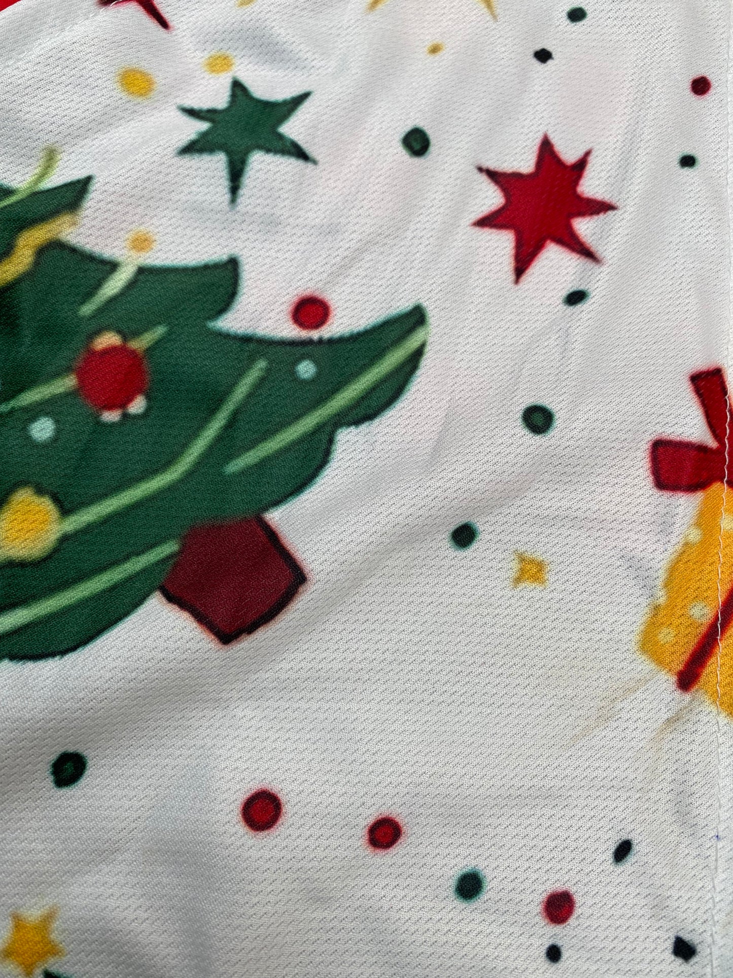Honden Bandana Kerst Wit 60 cm