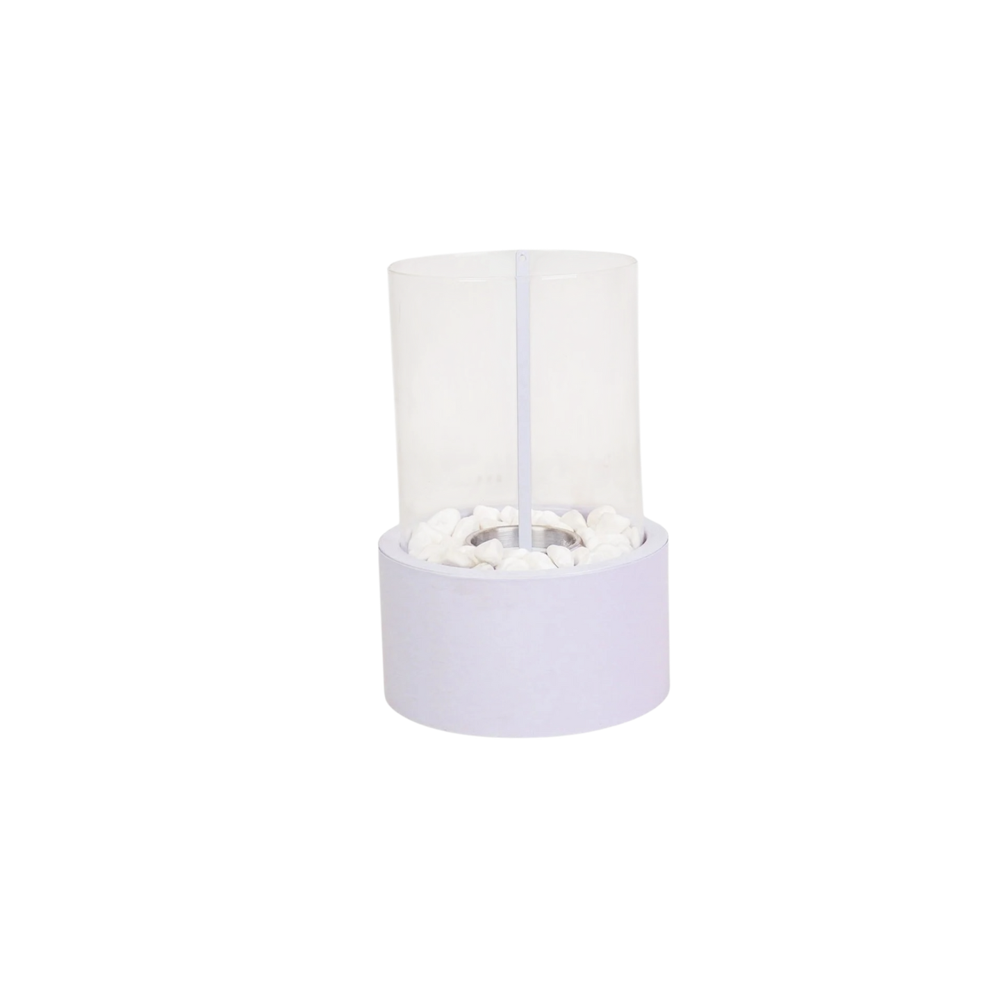 Housevitamin Tafel Haard  Rond Metaal/Glas Lila