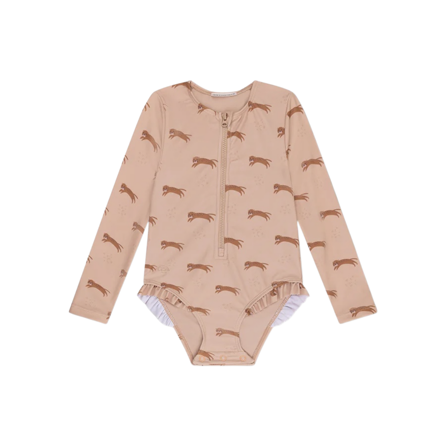 Swim Essentials UV Badpak met lange mouwen Roamer Beige