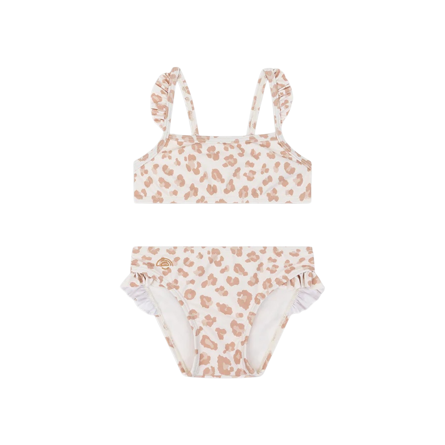 Swim Essentials UV Bikini Beige Leopard