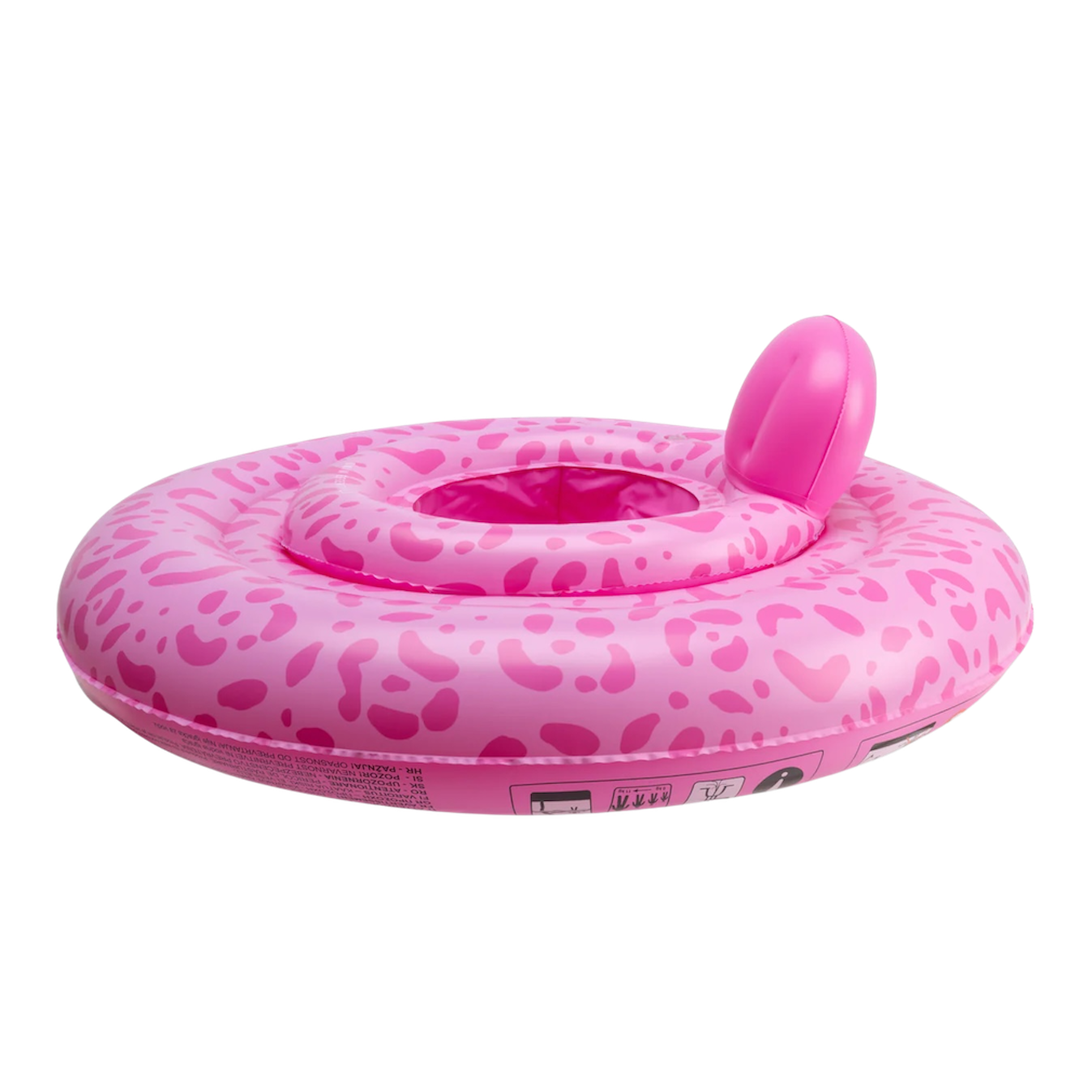 Swim Essentials Baby Float & Zwemzitje Roze Leopard