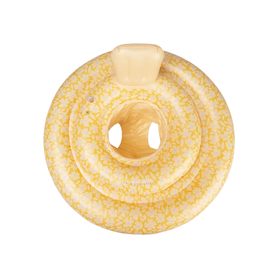 Swim Essentials Baby Float & Zwemzitje Florish Geel