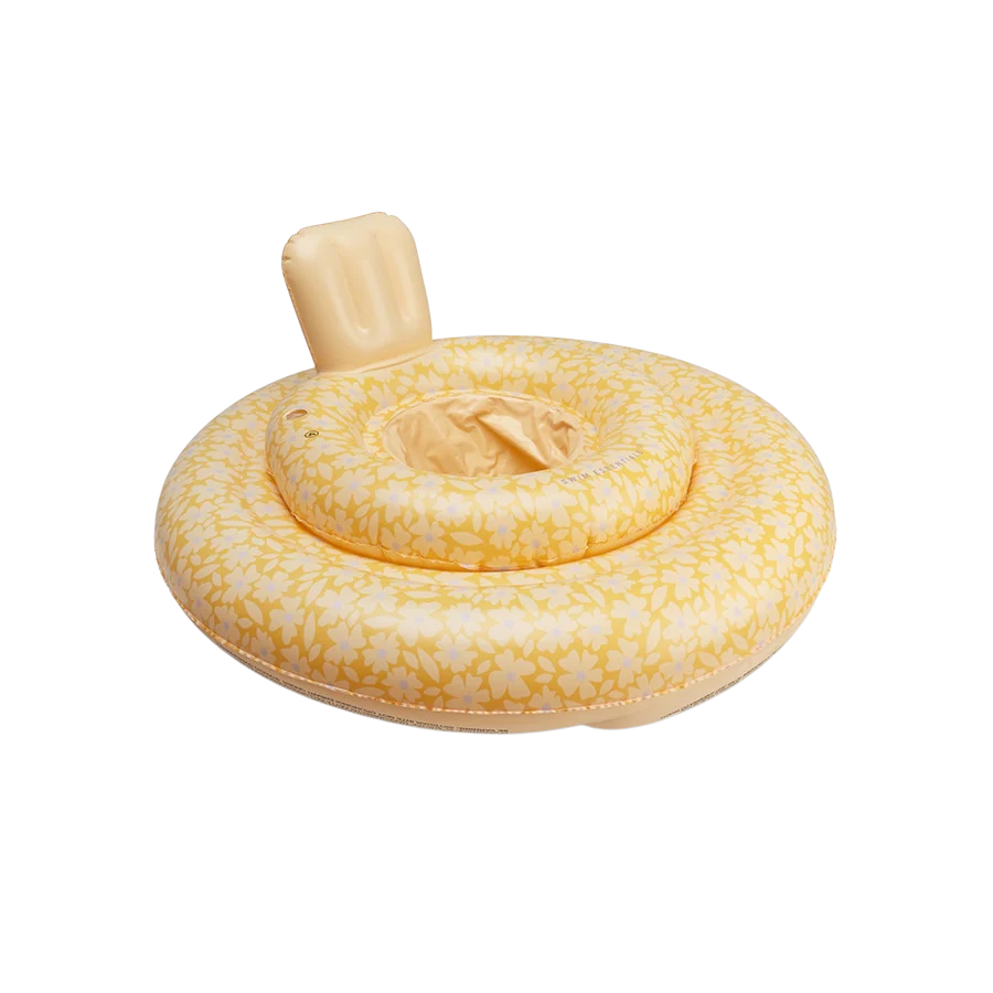 Swim Essentials Baby Float & Zwemzitje Florish Geel