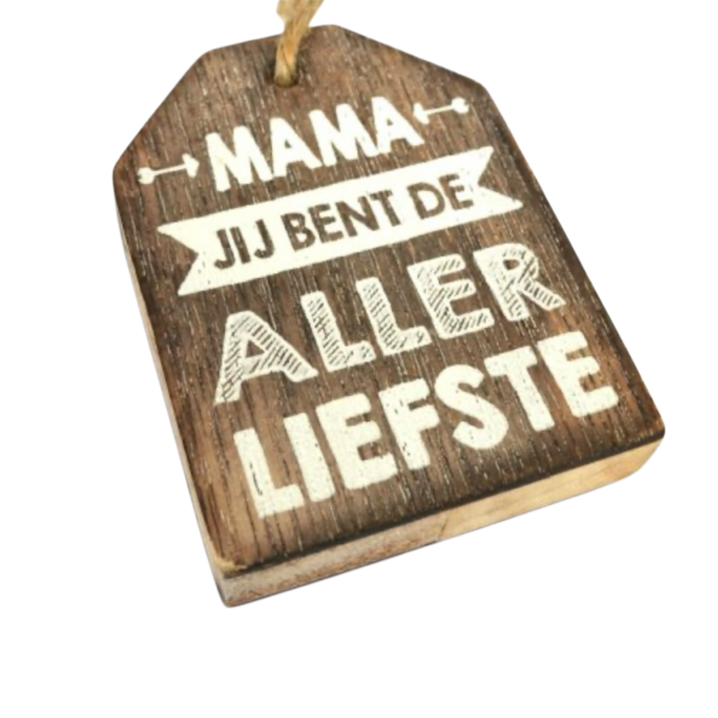 Woodart Hanger Mama Jij bent de allerliefste