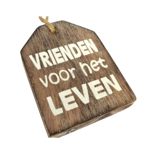 Woodart Hanger Vrienden voor het leven