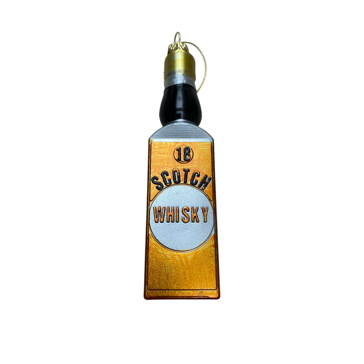 Kerstornament Whisky Kunststof