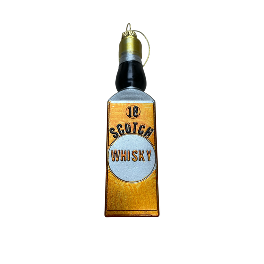 Kerstornament Whisky Kunststof