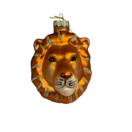 Housevitamin Kerstornament Leeuw Glas