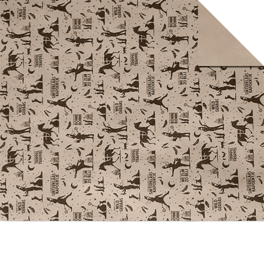 Collectiv Warehouse - Double sided - Sinterklaas wrapping paper - Gift wrapping paper 5 rolls 300 x 50 cm