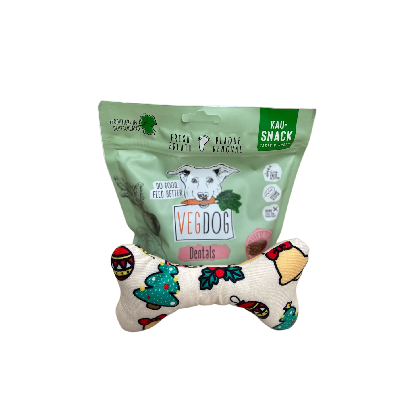 Vegdog Dentals cadeauset Wit