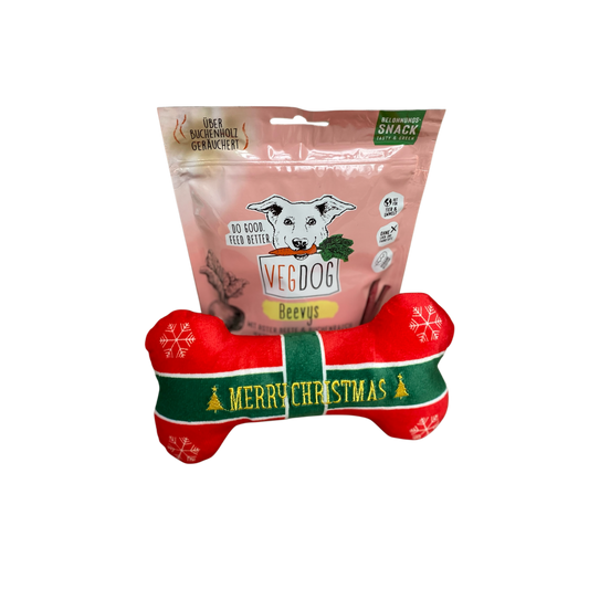 Vegdog Beevys cadeauset Merry Christmas