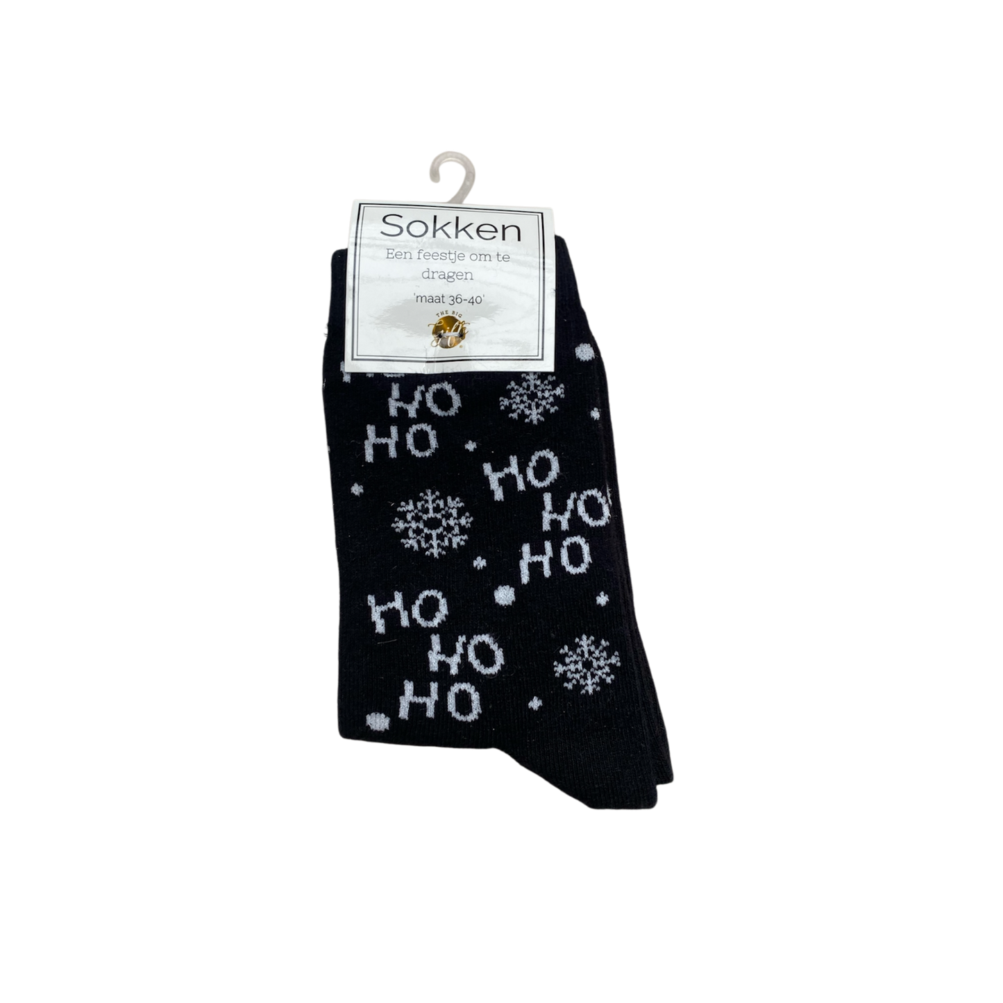The big gifts Kerstsokken ho ho maat 36-40