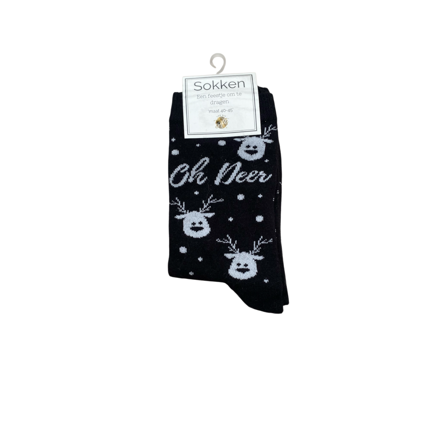 The big gifts Kerstsokken O deer maat 40-45