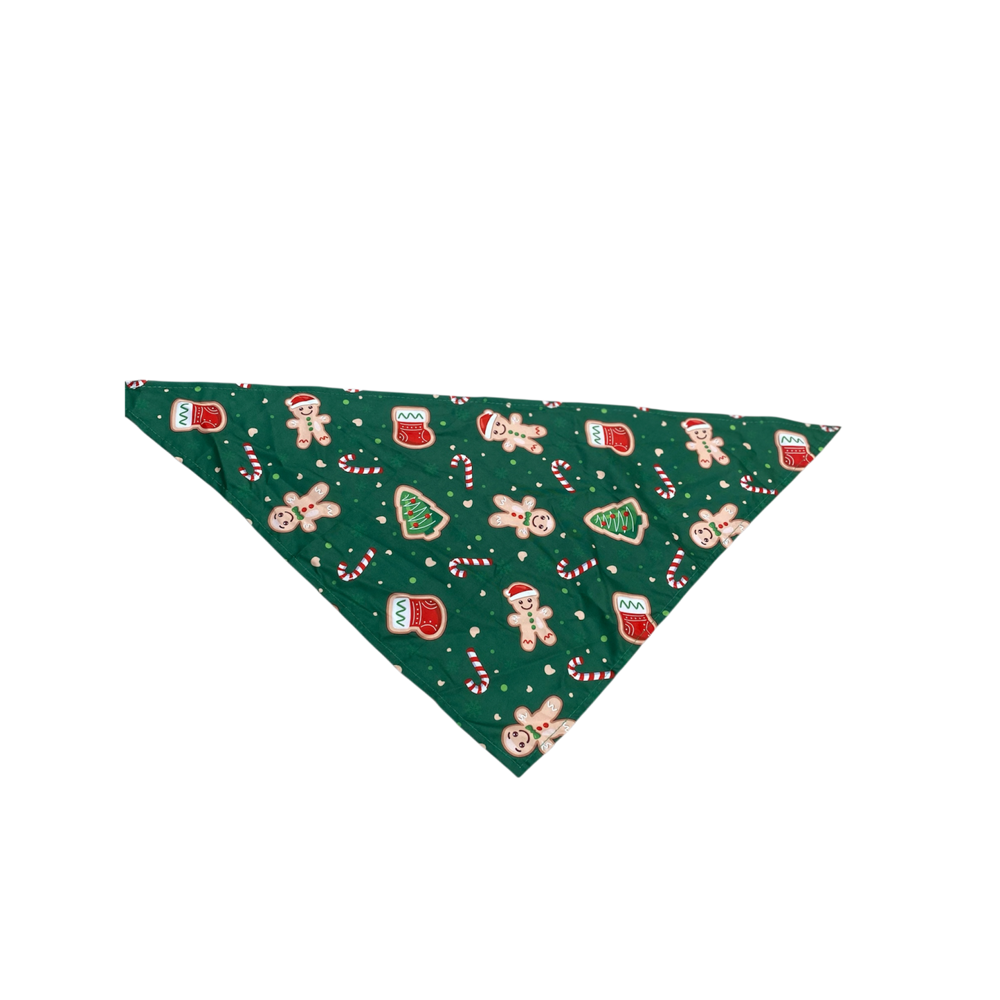 Honden Bandana Kerst Donkergroen 66 cm