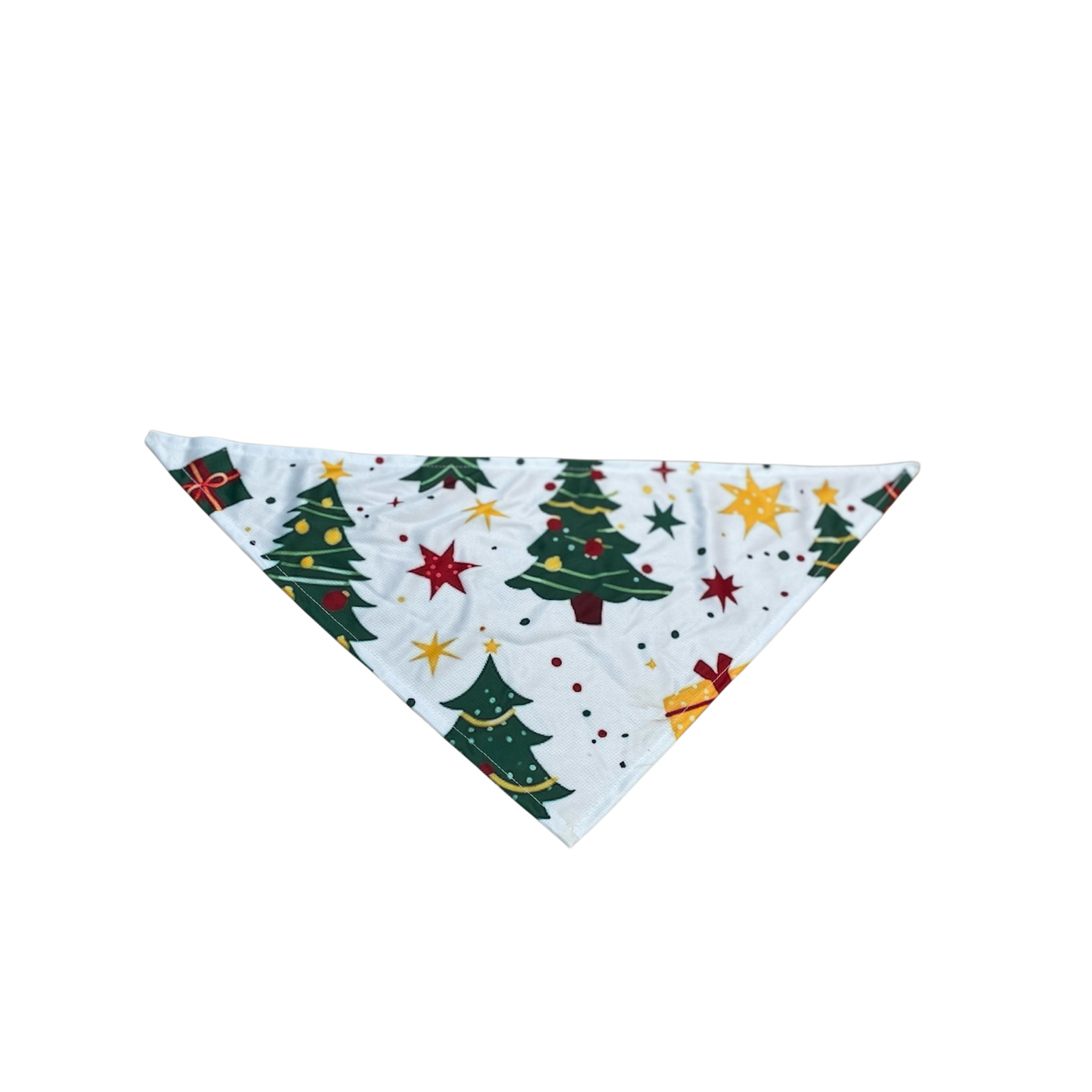 Honden Bandana Kerst Wit 60 cm