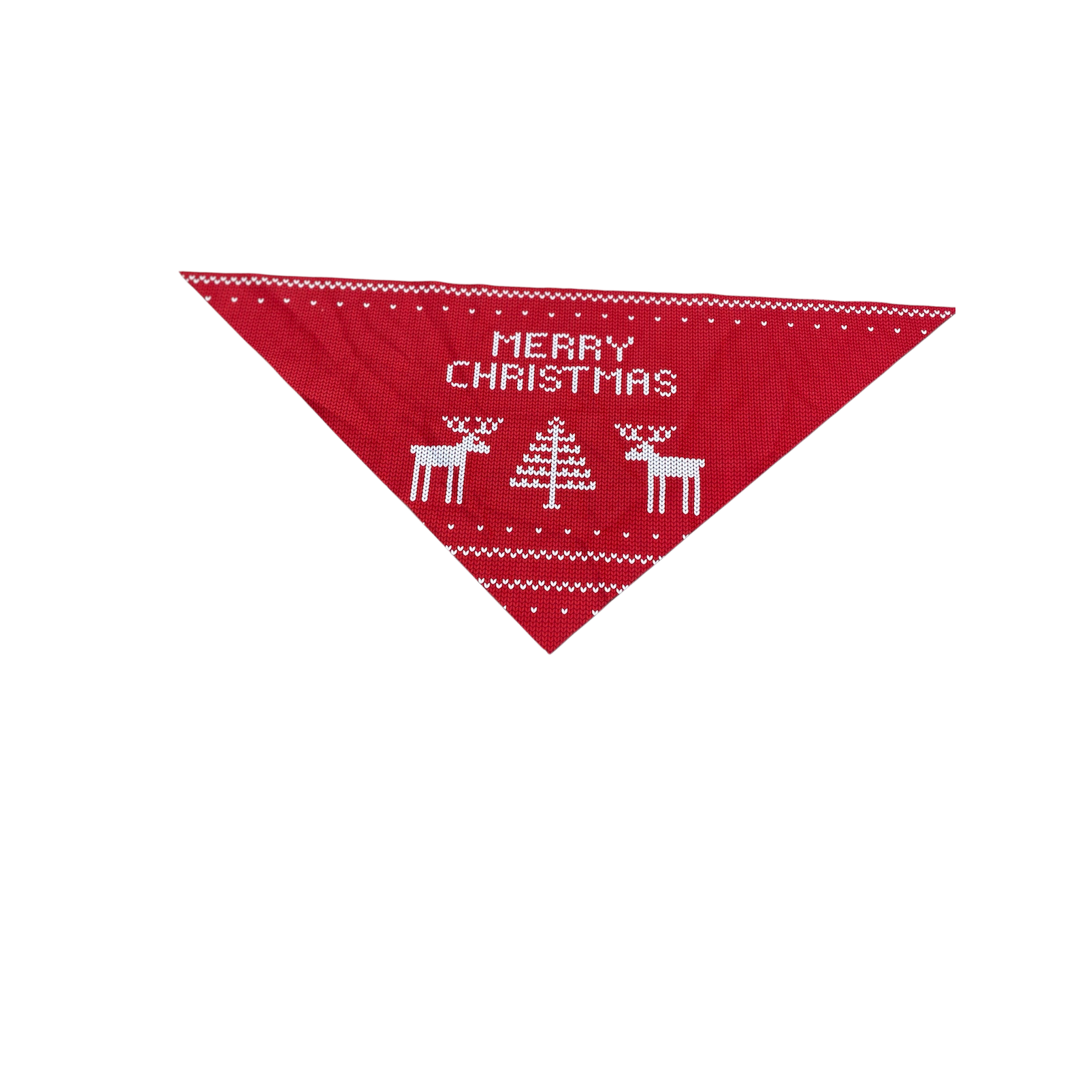Honden Bandanas Kerst Set van 3 Rood groen 57 cm
