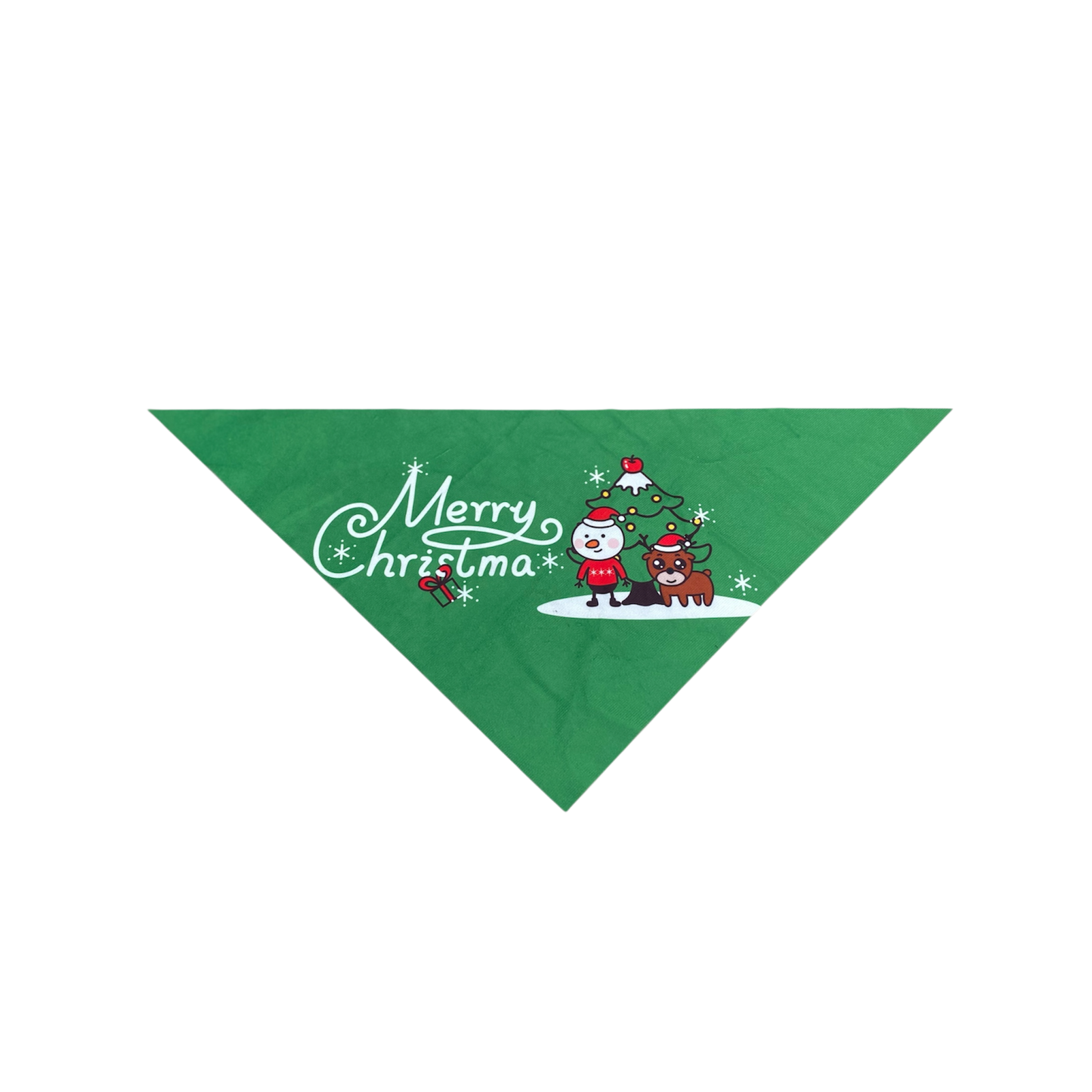 Honden Bandanas Kerst Set van 3 Rood groen 57 cm