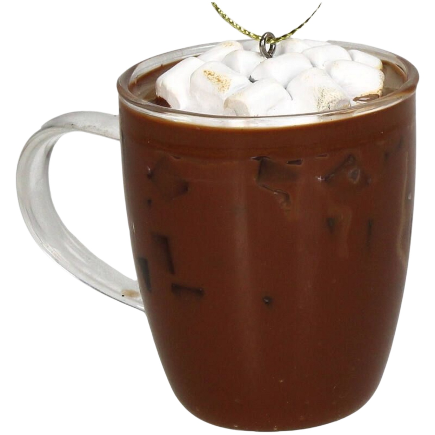 Hd Collection Kerstornament Hotchoco is glas