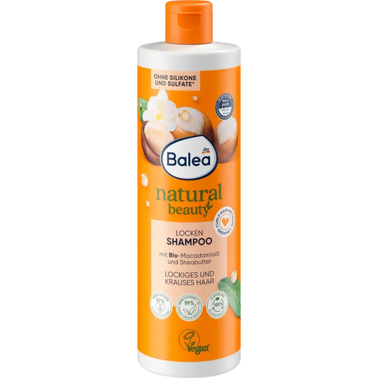 Balea Natural Beauty Shampoo Krullen, 400 ml