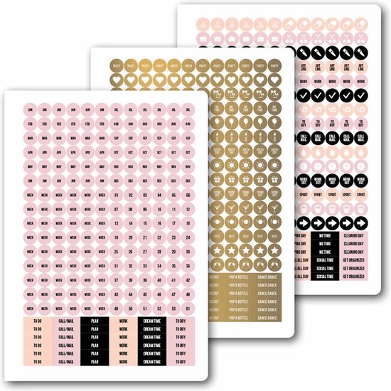 Studio Stationery Planner Mein rosa Planer