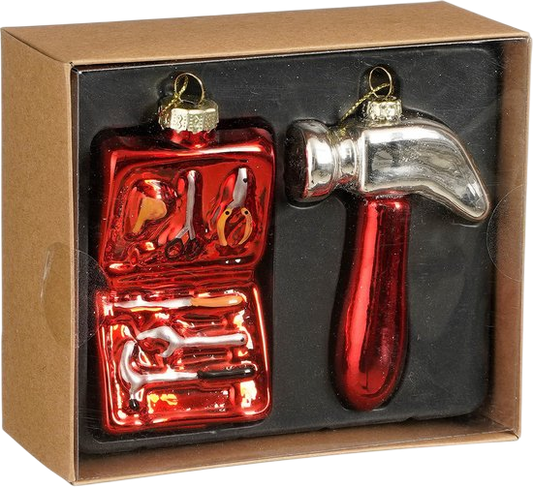 Mica  Kerstornament Set Gereedschap