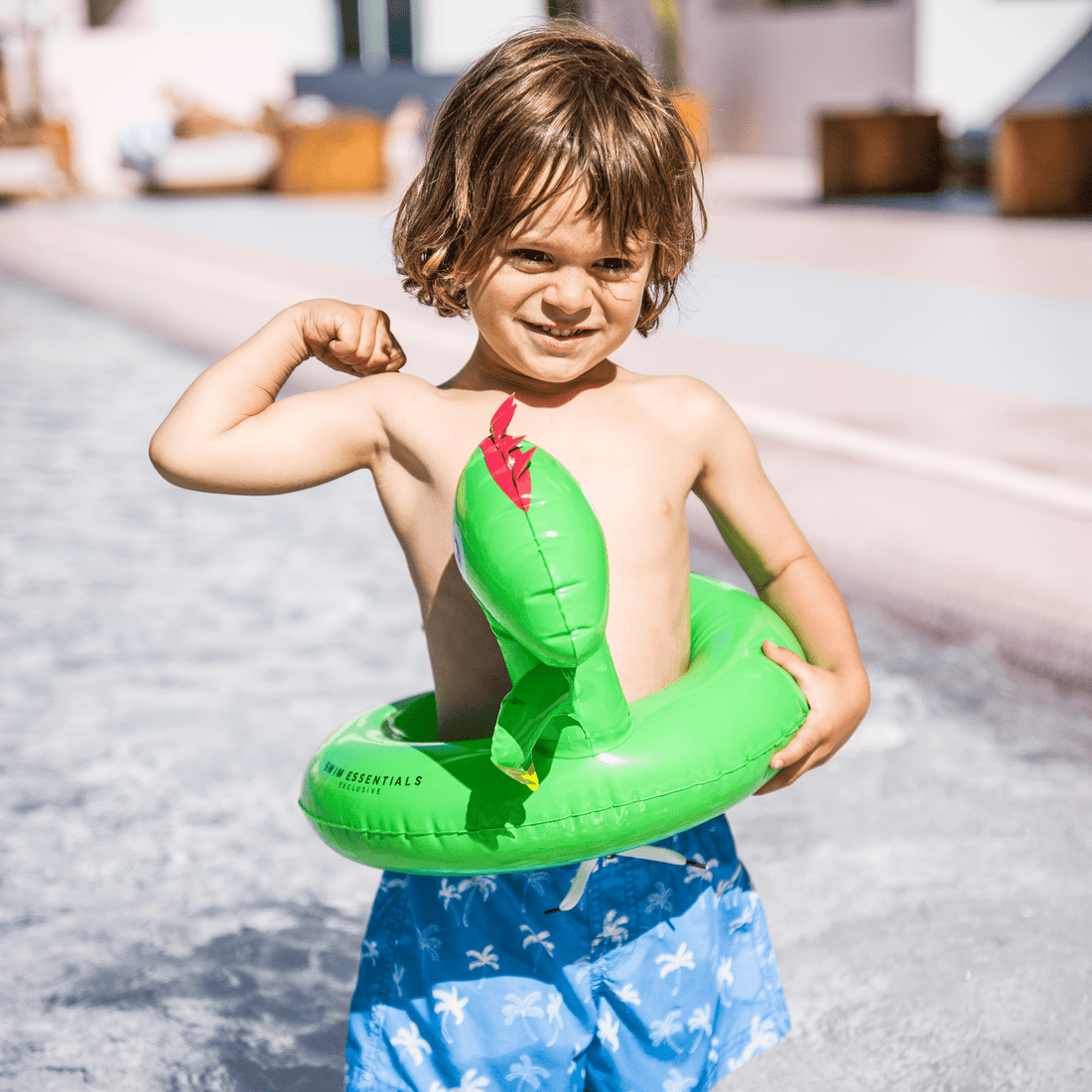 Swim Essentials Split Ring Dinosaur 55 cm