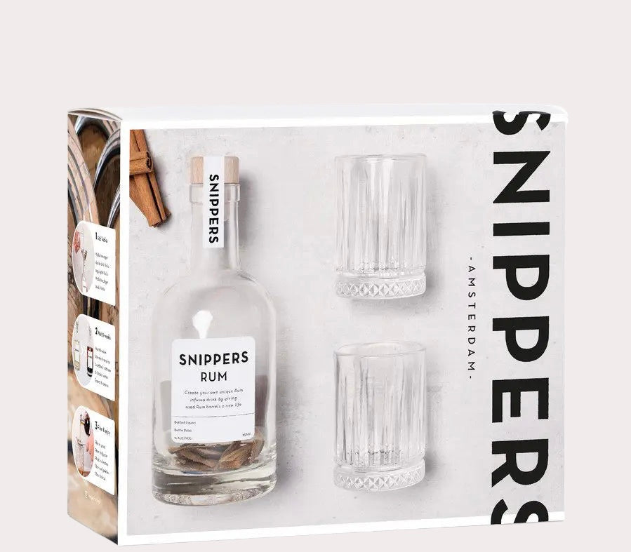 Snippers Gift Box Rum + 2 Glasses