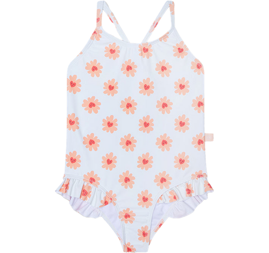 Swim Essentials UV-Badeanzug mit Blumenherzen