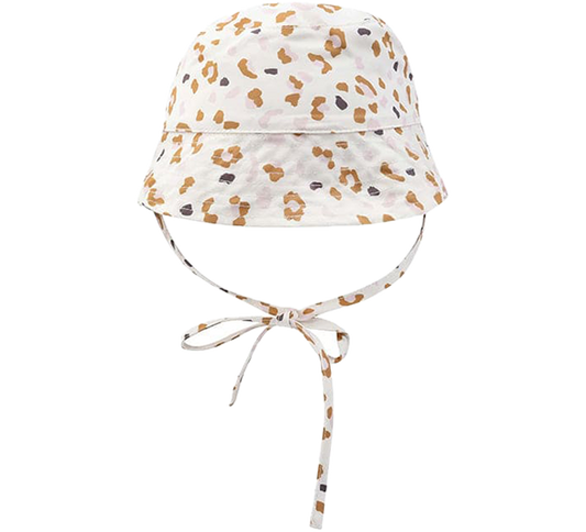 Swim Essentials UV Sun Hat Khaki Leopard Print