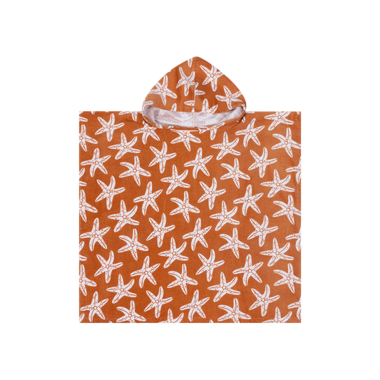 Swim Essentials Terry Poncho Starfish