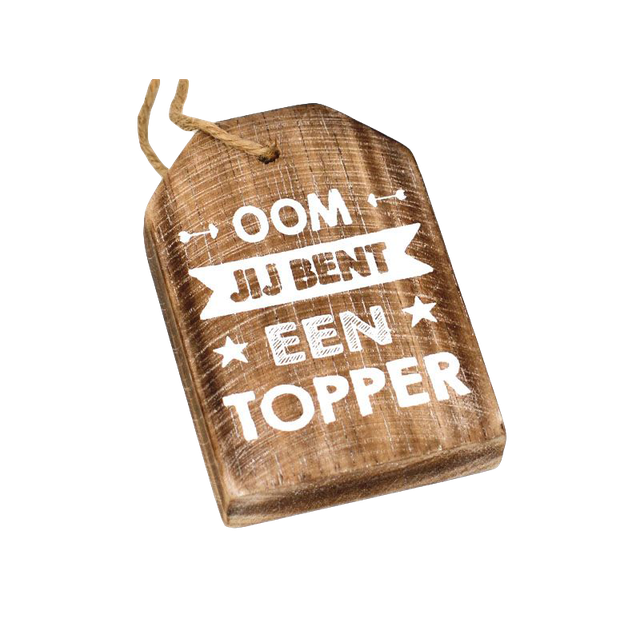 Woodart Pendant Uncle Topper