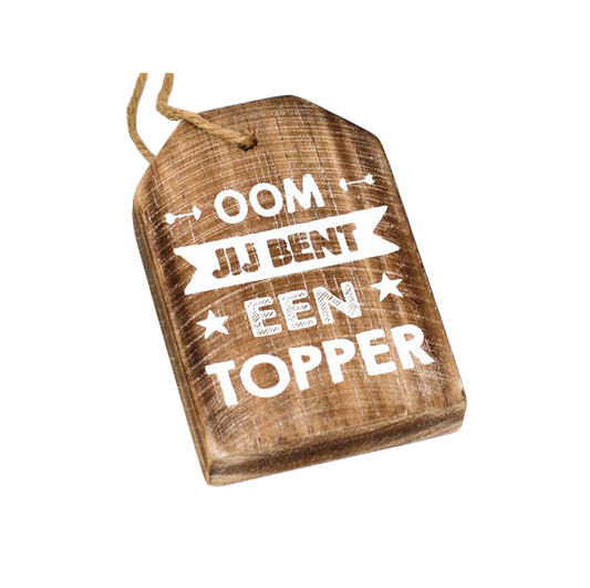 Woodart Pendant Uncle Topper