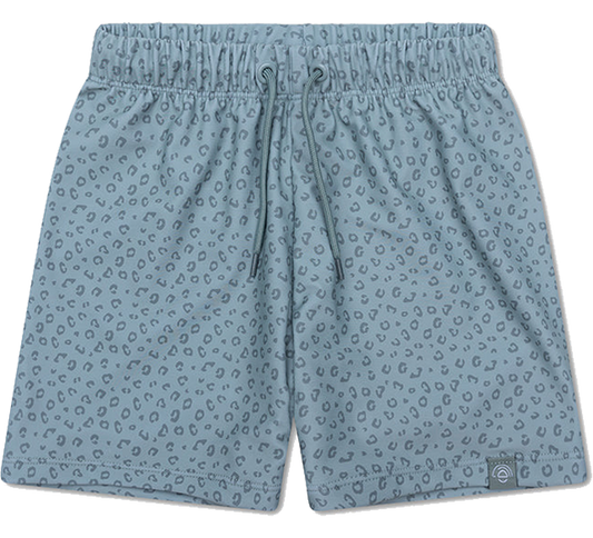 Swim essentials zwemshort groene panter print