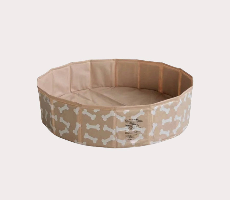 Swim essentials Swimming pool for dogs 80cm Beige Bones 