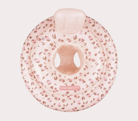 Swim Essentials Baby Float &amp; Swim Seat Old Pink Panther Print 